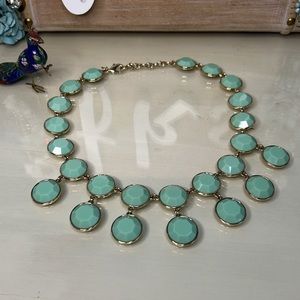 Banana Republic Mint Green Statement Necklace